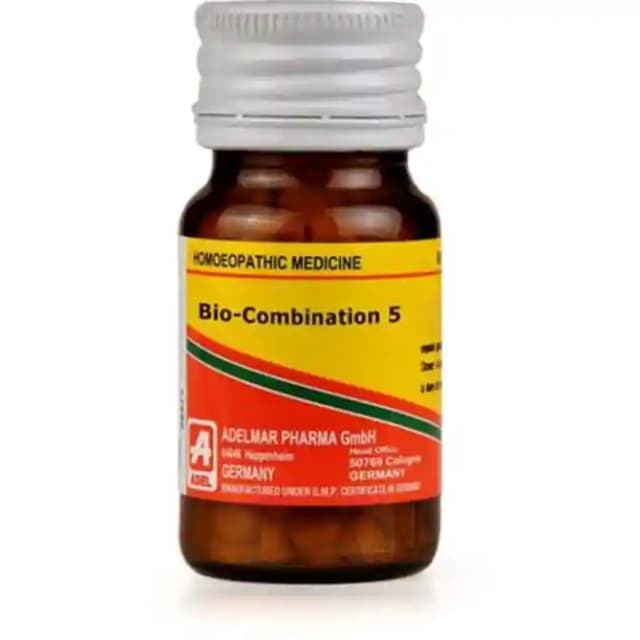 ADEL Bio Combination 5 (1 Bottle of 20 gm Biocombination tablets)