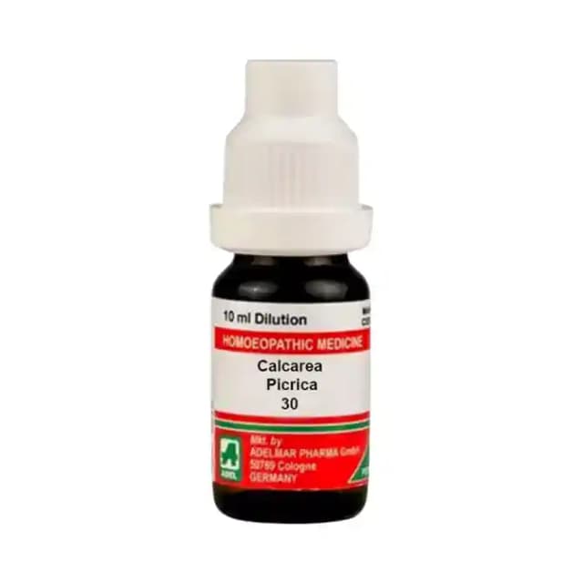 ADEL Calcarea Picrica Dilution 30 CH (1 Bottle of 10 ml Dilution)