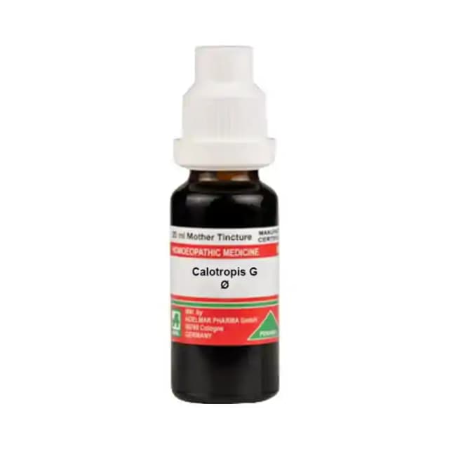 ADEL Calotropis G Mother Tincture Q (1 Bottle of 20 ml Mother Tincture)
