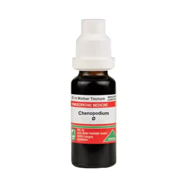 ADEL Chenopodium Mother Tincture Q (1 Bottle of 20 ml Mother Tincture)