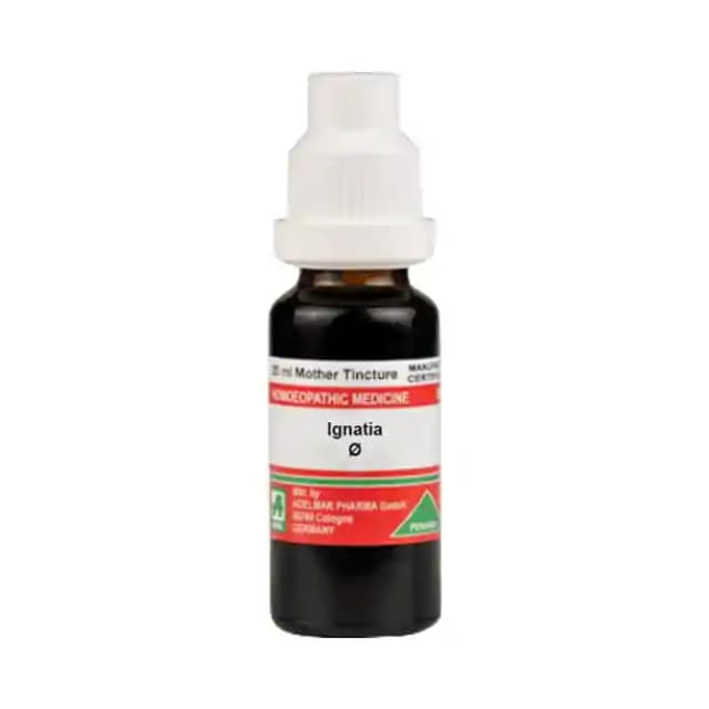 ADEL Ignatia Mother Tincture Q (1 Bottle of 20 ml Mother Tincture)