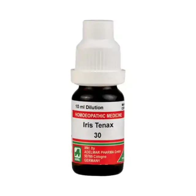 ADEL Iris Tenax Dilution 30 CH (1 Bottle of 10 ml Dilution)
