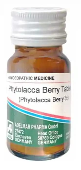 ADEL Phytolacca Berry (1 Bottle of 20 gm tablets)