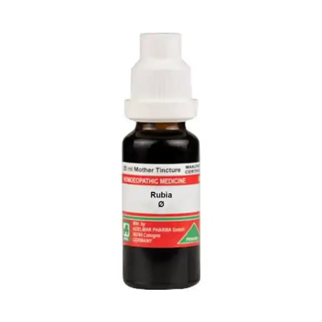 ADEL Rubia Mother Tincture Q (1 Bottle of 20 ml Mother Tincture)