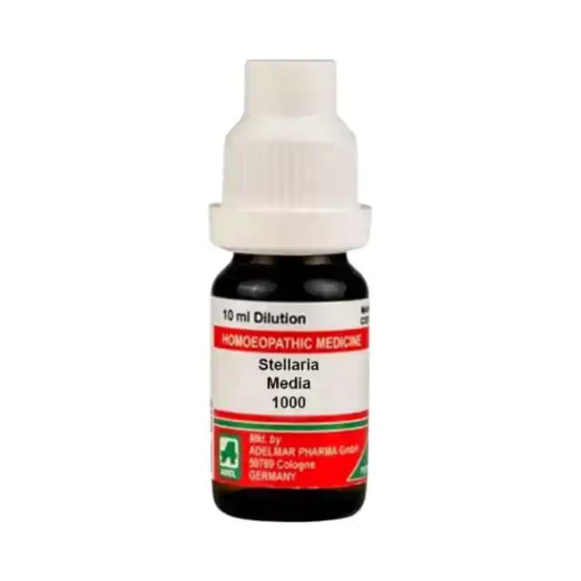 ADEL Stellaria Media Dilution 1000 CH (1 Bottle of 10 ml Dilution)