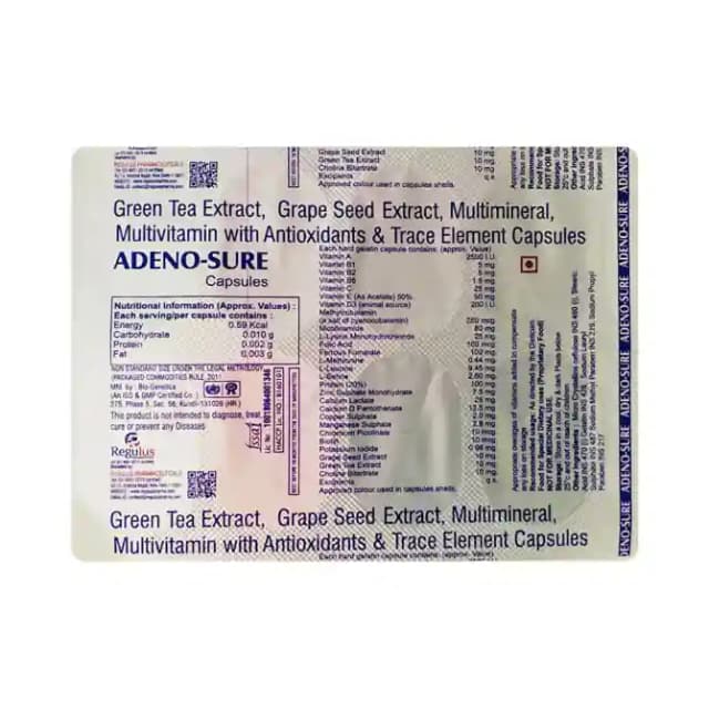 Adeno Sure (1 Strip Of 10 capsules)