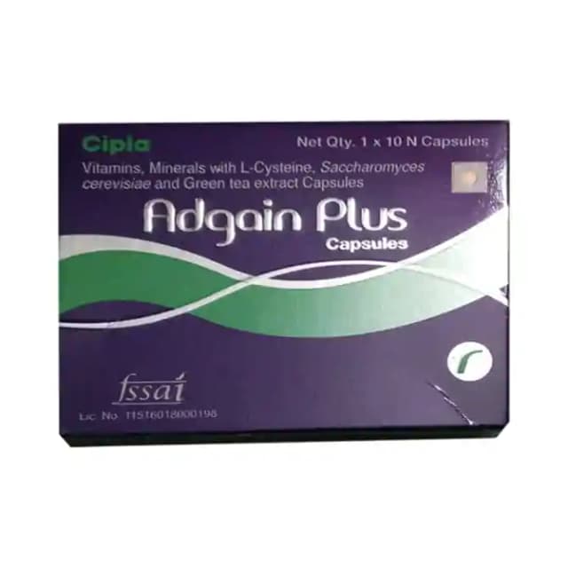 Adgain Plus (10 Capsules in 1 strip)
