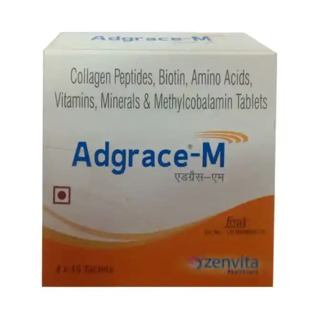 Adgrace M (1 Strip Of 15 tablets)