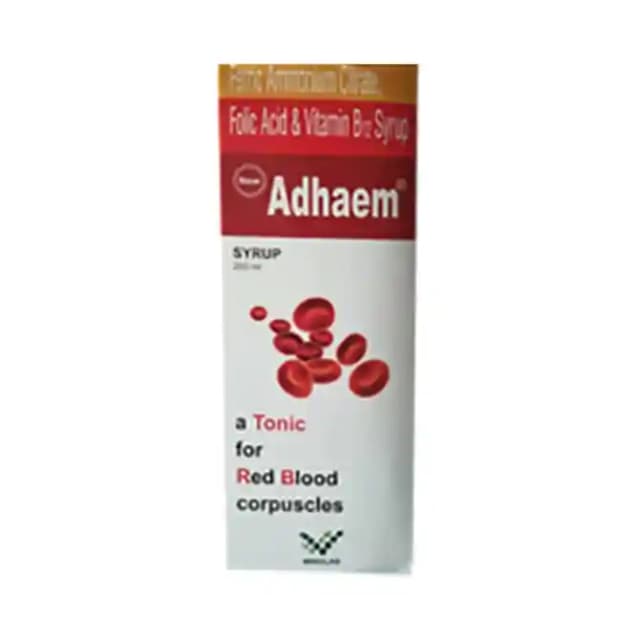 Adhaem Syrup (1 Bottle of 100 ml Syrup)