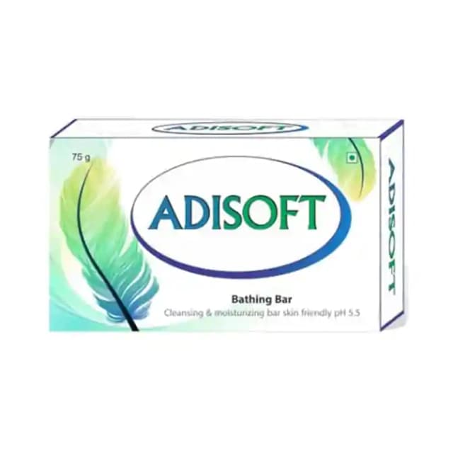 Adisoft Syndet Soap (1 Packet Of 75 gm Soap)