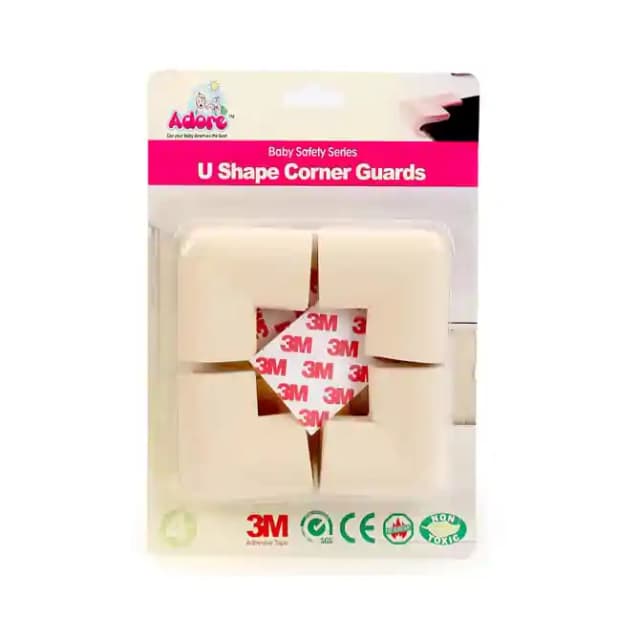 Adore baby U Corner Guards CG003 (1 Packet Of 1 Unit)