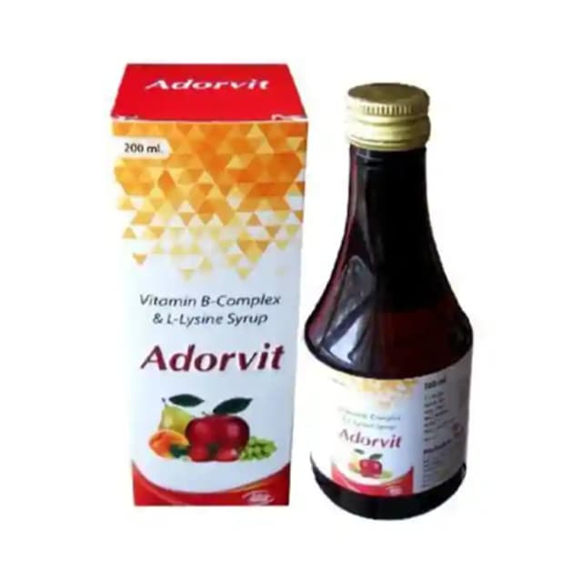 Adorvit Syrup (1 Bottle of 200 ml Syrup)