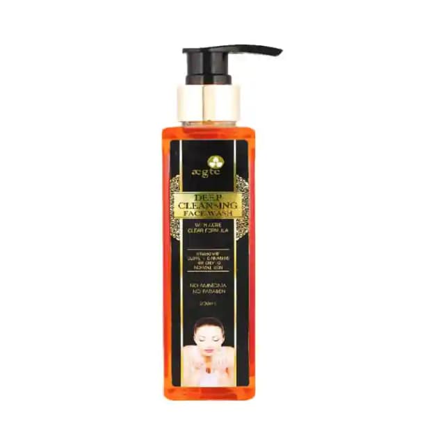 Aegte Deep Cleansing Face Wash (1 Pump Bottle of 200 ml Face Wash)