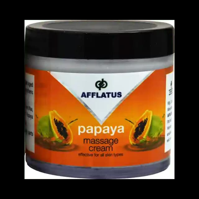 Afflatus Papaya Massage Cream (1 Jar Of 100 gm Cream)