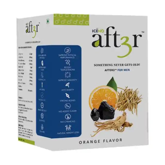 After 3 For Men Orange Trial Pack (1 Box Of 5 Sachets)