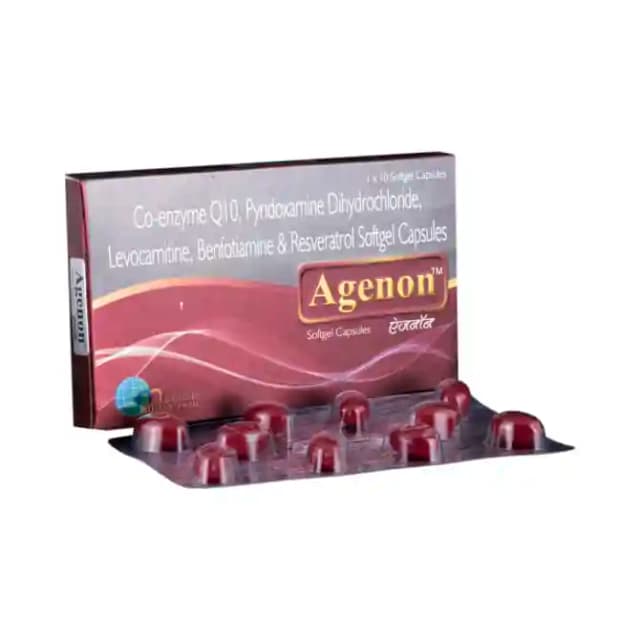 Agenon Softgel (10 soft gelatin capsules in 1 strip)