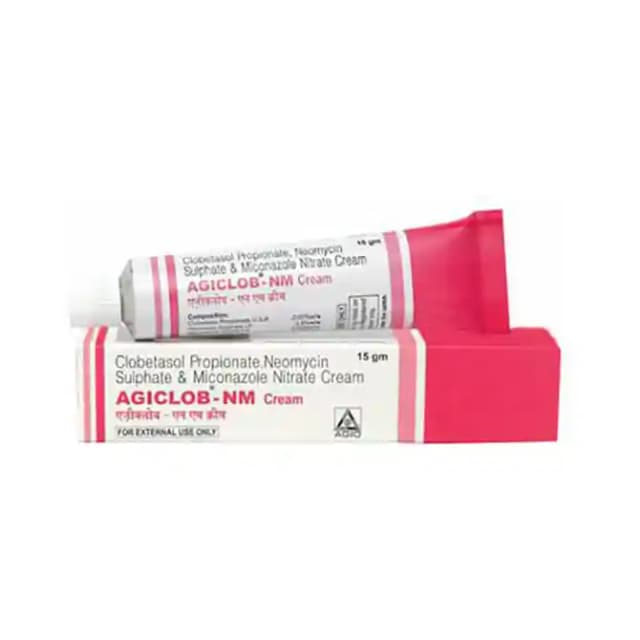 Agiclob NM Cream (15 gm in 1 tube)