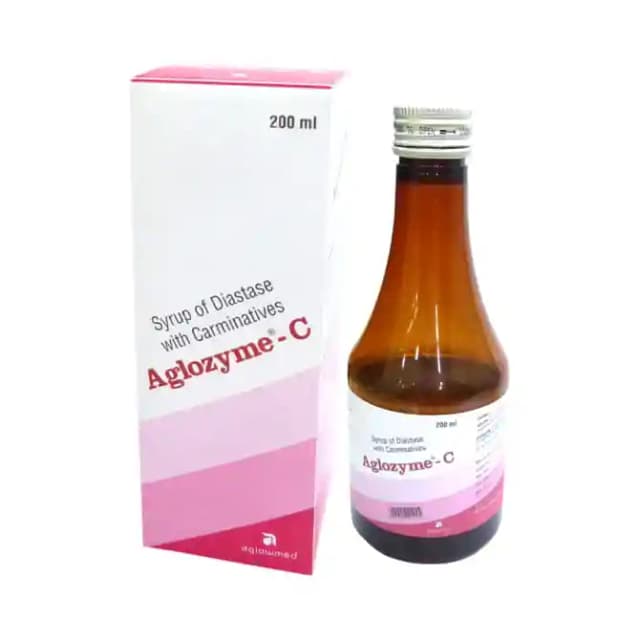 Aglozyme C Syrup (1 Bottle of 200 ml Syrup)