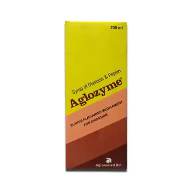 Aglozyme Syrup (1 Bottle of 200 ml Syrup)