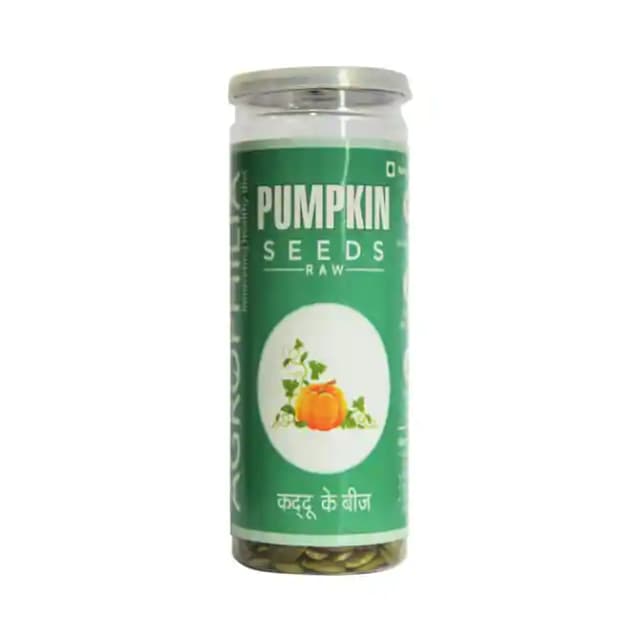 Agrophilia Pumpkin Seeds Raw (1 Bottle of 150 gm Seeds)