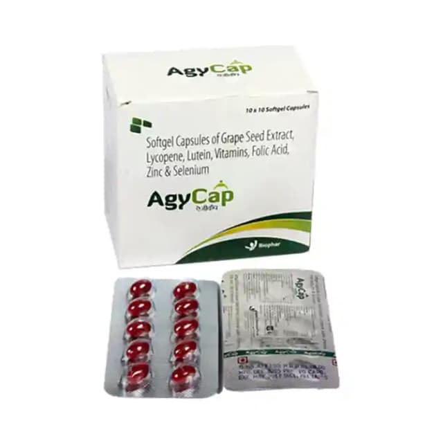 Agycap (1 Strip Of 10 capsules)