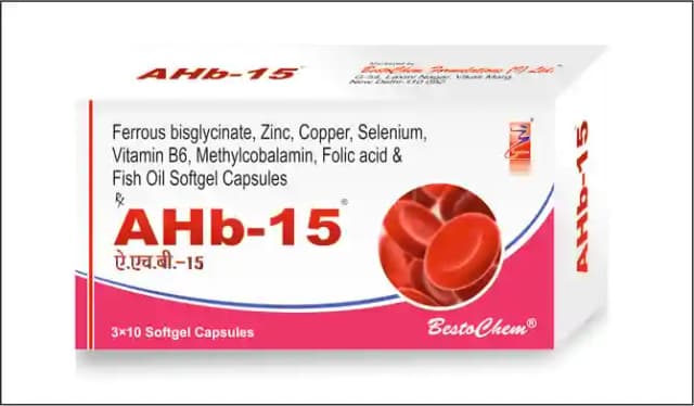 AHb 15 (1 Strip Of 10 capsules)