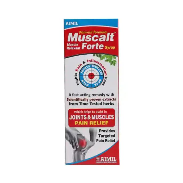 Aimil Muscalt Forte Syrup (1 Bottle of 200 ml Syrup)