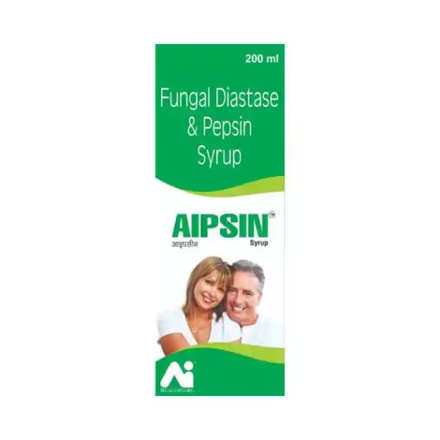 Aipsin Syrup (1 Bottle of 200 ml Syrup)