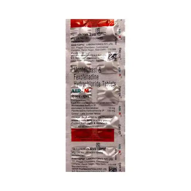 Air M (10 tablets in 1 strip)