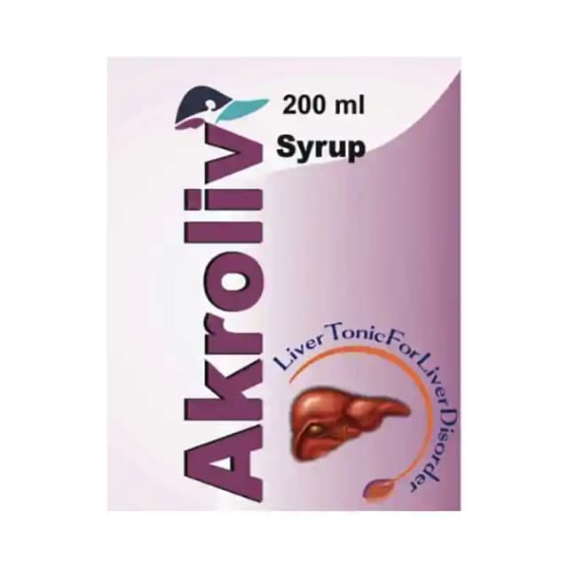 Akroliv Syrup (1 Bottle of 200 ml Syrup)
