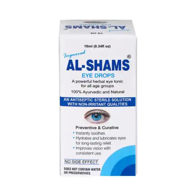 Al Shams Eye Drop (1 Bottle of 10 ml Eye Drop)