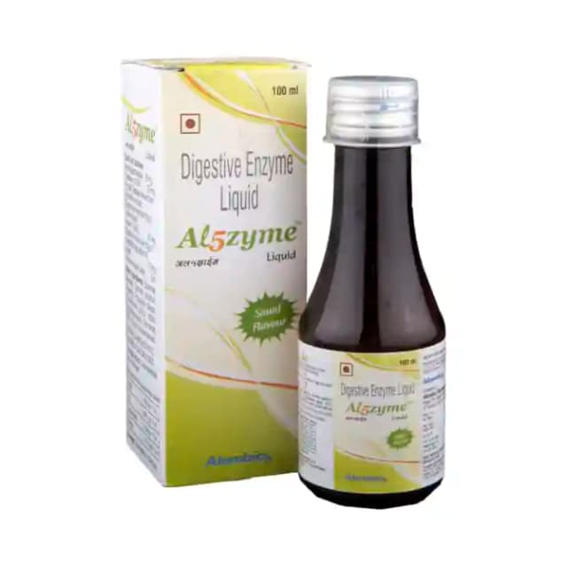 AL5Zyme Liquid Saunf (1 Bottle of 100 ml Liquid)