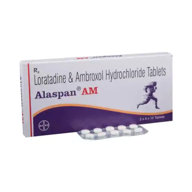 Alaspan AM (10 tablets in 1 strip)