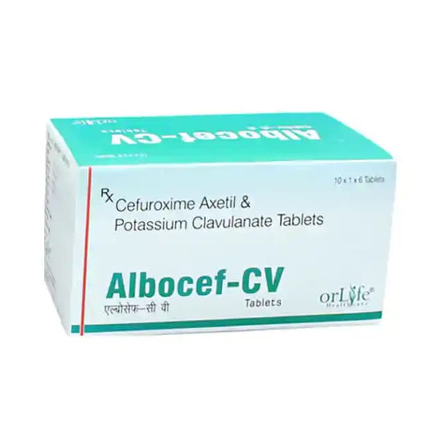 Albocef CV (6 tablets in 1 strip)