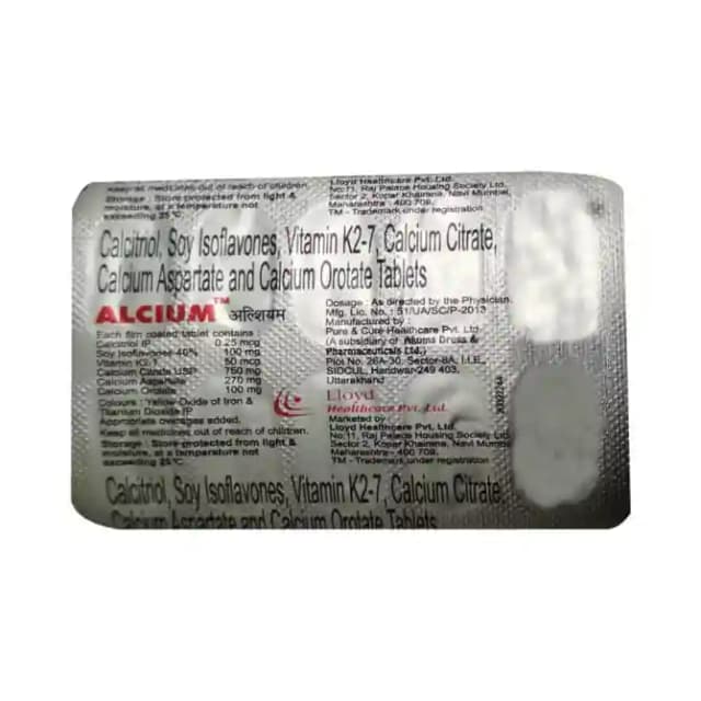 Alcium (1 Strip Of 10 tablets)