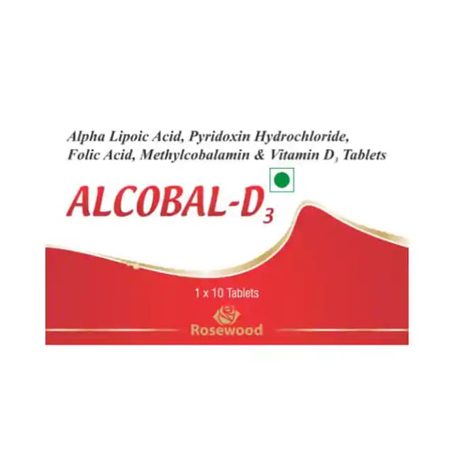Alcobal D3 (1 Strip Of 10 tablets)