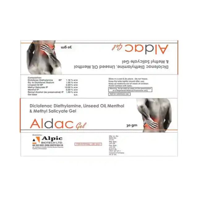 Aldac Gel (1 Tube Of 30 gm Gel)