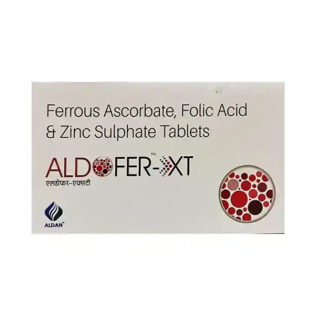 Aldofer XT (1 Strip Of 10 tablets)