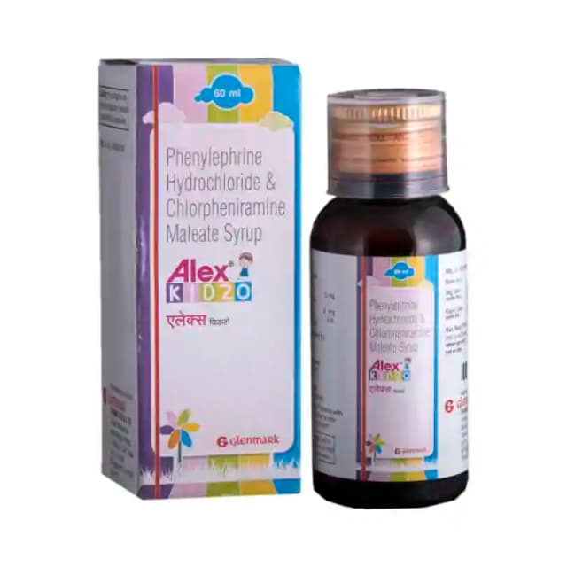 Alex Kidzo Syrup (60 ml in 1 bottle)