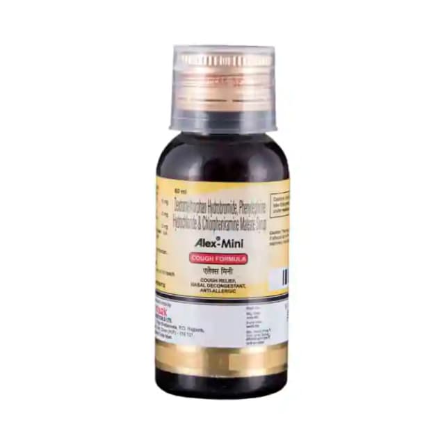 Alex Mini Syrup (60 ml in 1 bottle)
