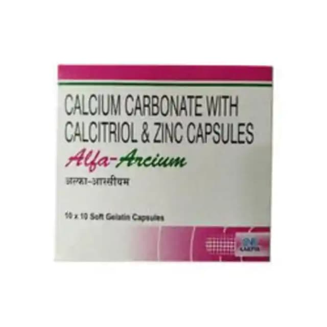 Alfa Arcium (1 Strip Of 10 capsules)