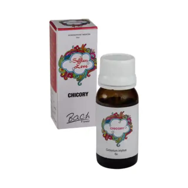 Alfa Omega Bach Flower Chicory 6X (1 Bottle of 30 ml Dilution)