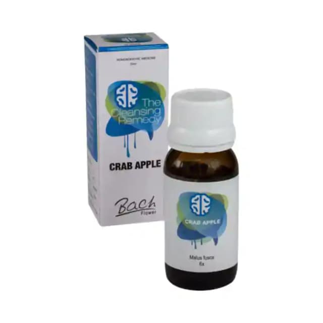 Alfa Omega Bach Flower Crab Apple 6X (1 Bottle of 30 ml Dilution)
