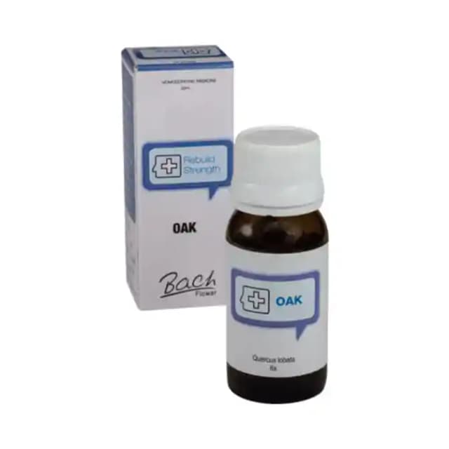 Alfa Omega Bach Flower Oak 6X (1 Bottle of 30 ml Dilution)
