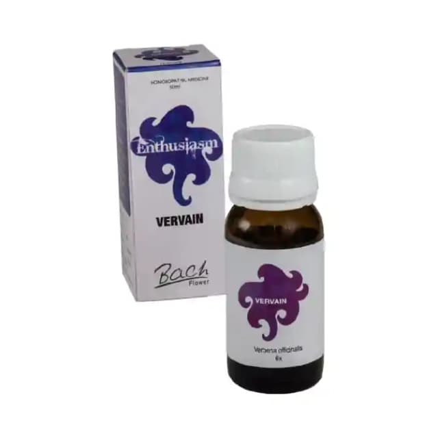 Alfa Omega Bach Flower Vervain 6X (1 Bottle of 30 ml Dilution)