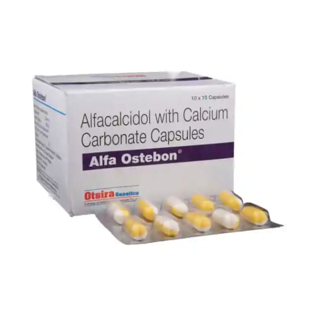 Alfa Ostebon (1 Strip Of 10 soft gelatin capsules)