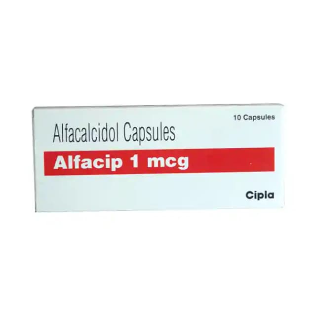 Alfacip 1mcg (1 Strip Of 10 capsules)