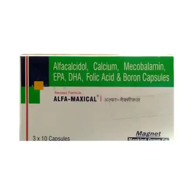 Alfamaxical (10 Capsules in 1 strip)