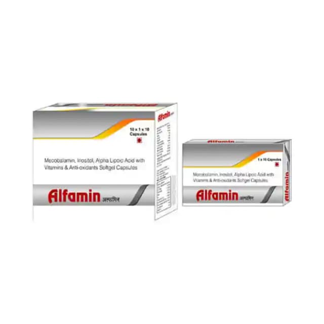 Alfamin Soft Gelatin (1 Strip Of 10 soft gelatin capsules)