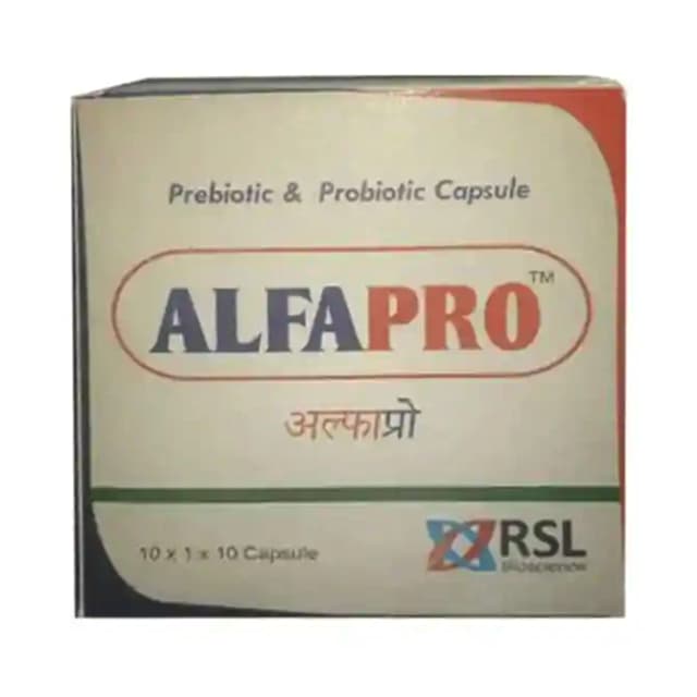 Alfapro (1 Strip Of 10 capsules)